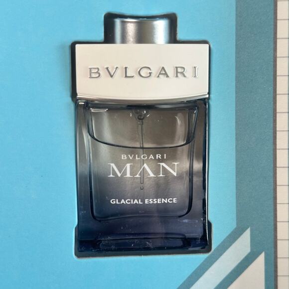 BVLGARI Man Glacial Essence Eau De Parfum 2-Piece Fragrance Set NIB - Picture 5 of 7
